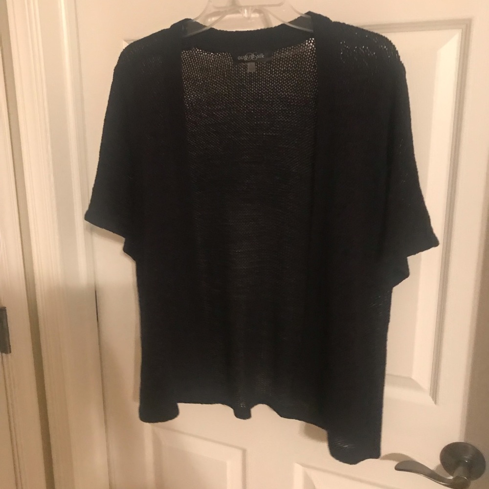 August Silk cardigan
